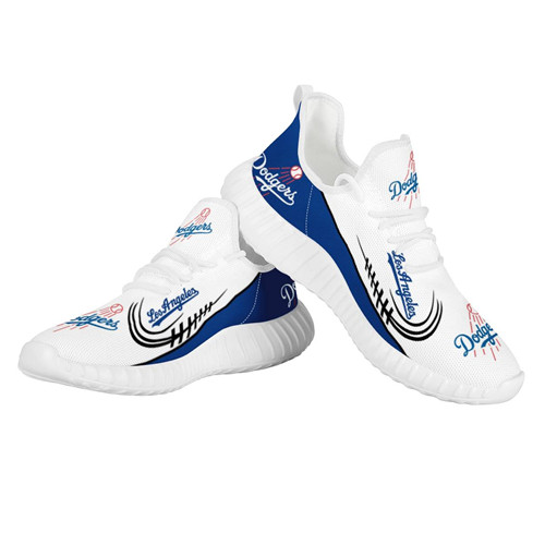 Women's MLB Los Angeles Dodgers Lightweight Running Shoes 003