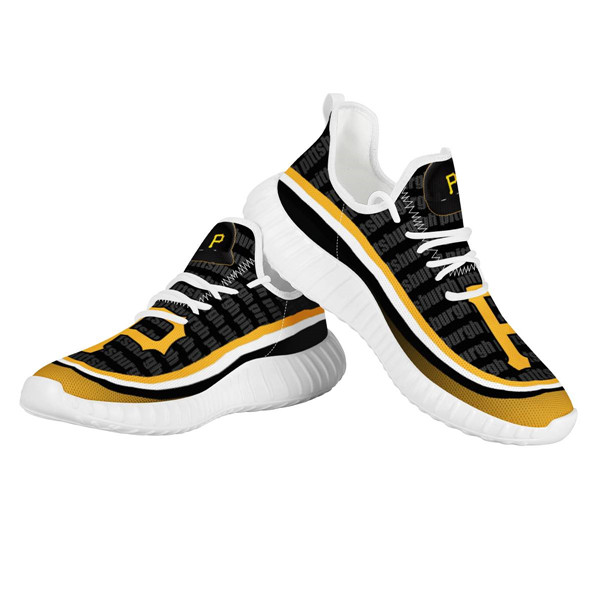 Men's MLB Pittsburgh Pirates Lightweight Running Shoes 001