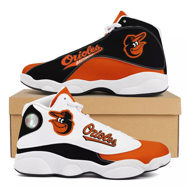 Women's Baltimore Orioles Limited Edition JD13 Sneakers 001 - Click Image to Close