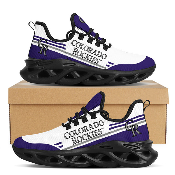 Men's Colorado Rockies Flex Control Sneakers 001