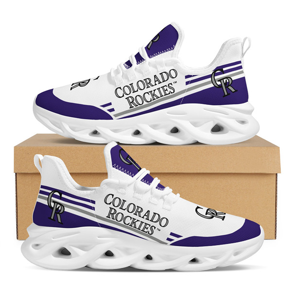 Women's Colorado Rockies Flex Control Sneakers 002