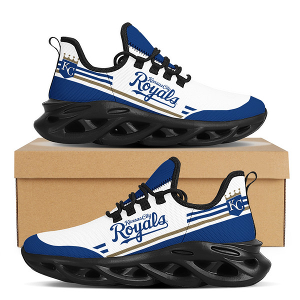 Women's Kansas City Royals Flex Control Sneakers 001 - Click Image to Close