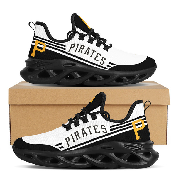 Women's Pittsburgh Pirates Flex Control Sneakers 001 - Click Image to Close