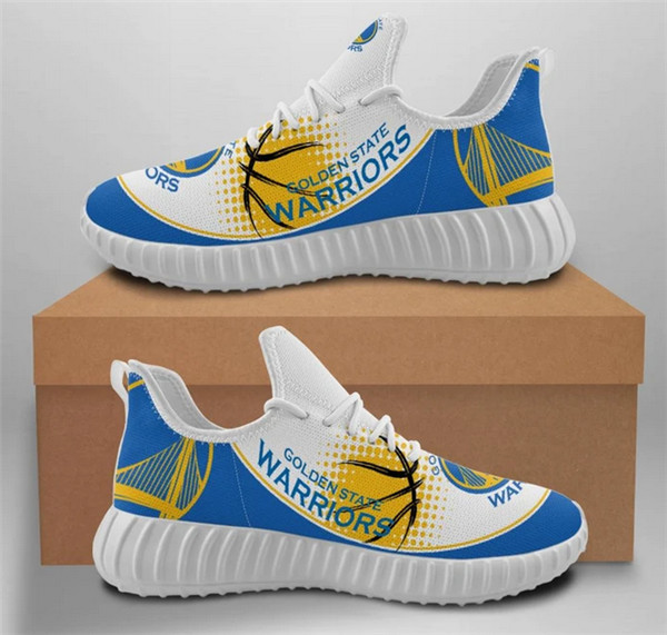 Men's NBA Golden State Warriors Lightweight Running Shoes 005