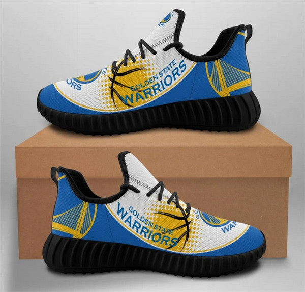 Women's NBA Golden State Warriors Lightweight Running Shoes 008 - Click Image to Close