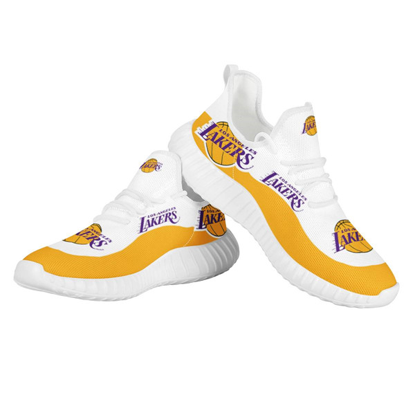 Men's NBA Los Angeles Lakers Lightweight Running Shoes 005 - Click Image to Close