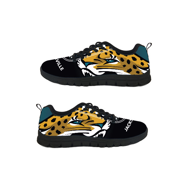 Women's NFL Jacksonville Jaguars Lightweight Running Shoes 002 - Click Image to Close