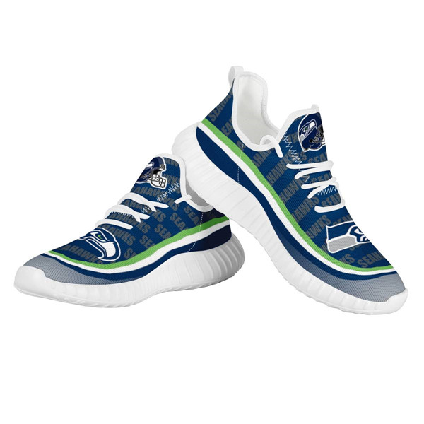 Men's NFL Seattle Seahawks Lightweight Running Shoes 012