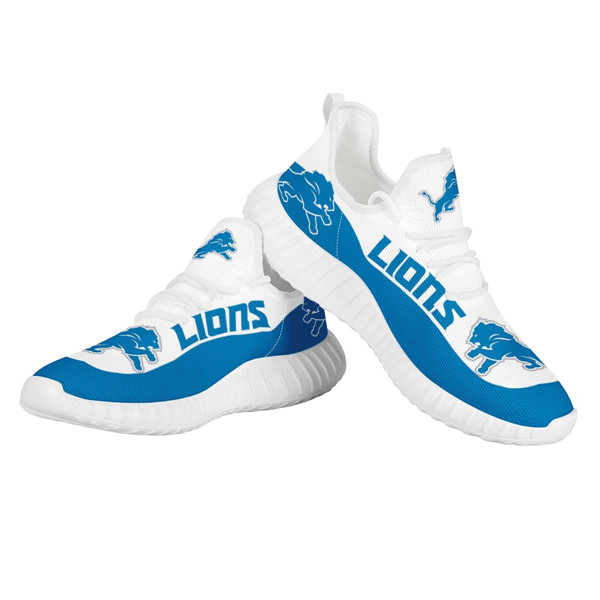 Women's NFL Detroit Lions Lightweight Running Shoes 003