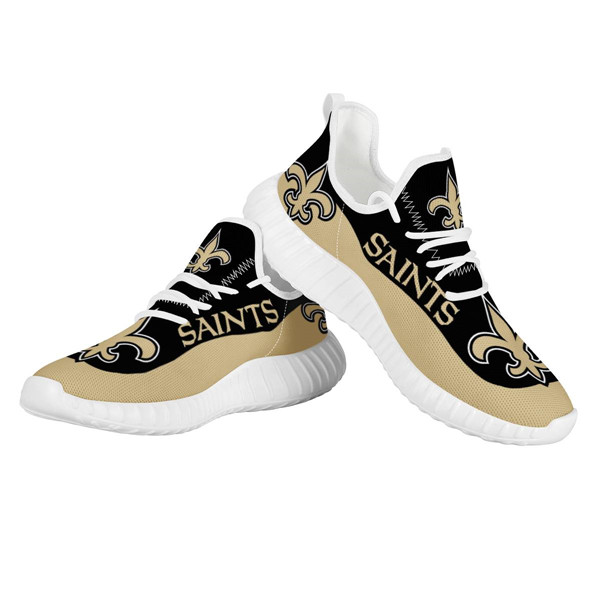 Men's NFL New Orleans SaintsLightweight Running Shoes 011