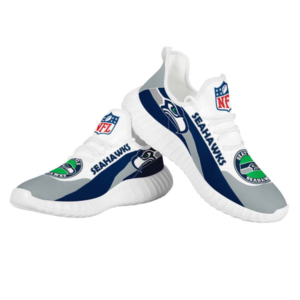 Women's NFL Seattle Seahawks Lightweight Running Shoes 005