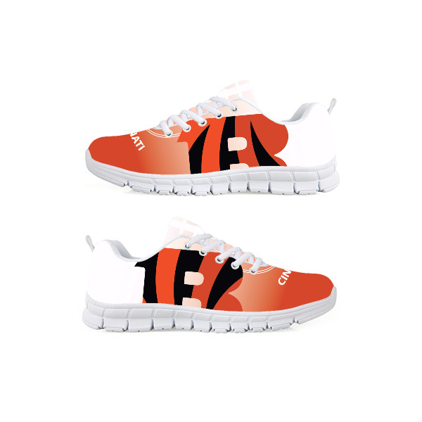 Women's NFL Cincinnati Bengals Lightweight Running Shoes 006