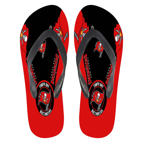 All Sizes Tampa Bay Buccaneers Flip Flops 001