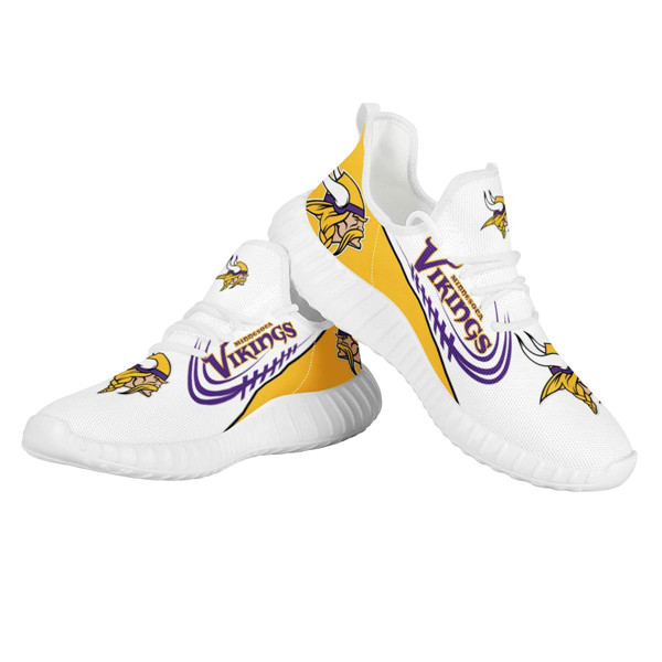 Men's NFL Minnesota Vikings Lightweight Running Shoes 005