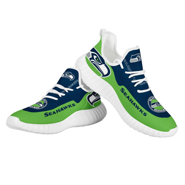 Women's NFL Seattle Seahawks Lightweight Running Shoes 006