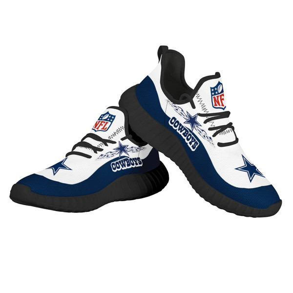 Women's NFL Dallas Cowboys Lightweight Running Shoes 049 - Click Image to Close