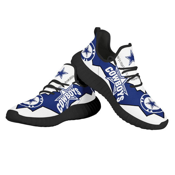 Women's NFL Dallas Cowboys Lightweight Running Shoes 050 - Click Image to Close