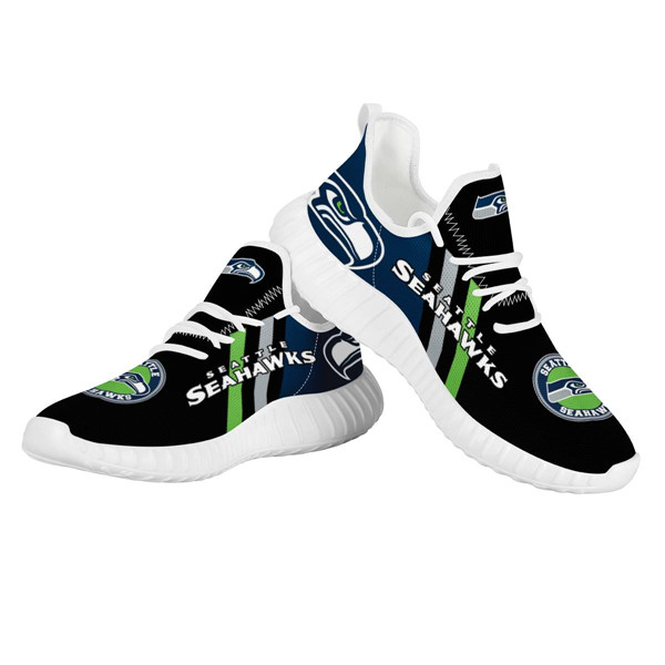 Men's NFL Seattle Seahawks Lightweight Running Shoes 009 - Click Image to Close