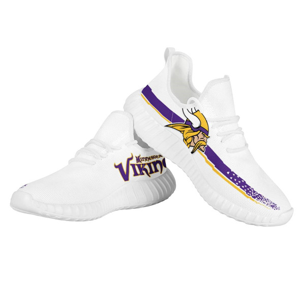 Men's NFL Minnesota Vikings Lightweight Running Shoes 006