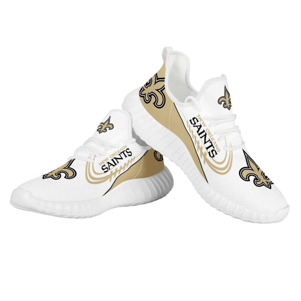 Men's NFL New Orleans SaintsLightweight Running Shoes 004