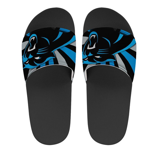 Youth Carolina Panthers Flip Flops 001 - Click Image to Close