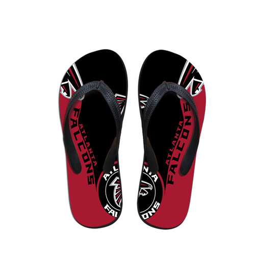 All Sizes Atlanta Falcons Flip Flops 001