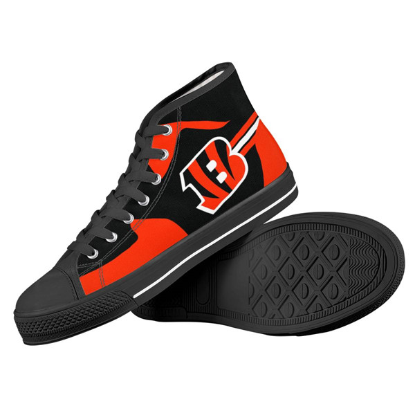 Men's NFL Cincinnati Bengals Lightweight Running Shoes 017