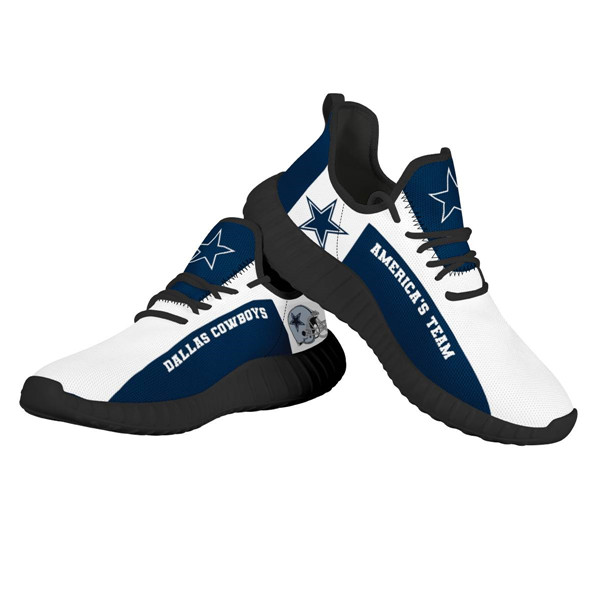 Women's NFL Dallas Cowboys Lightweight Running Shoes 034