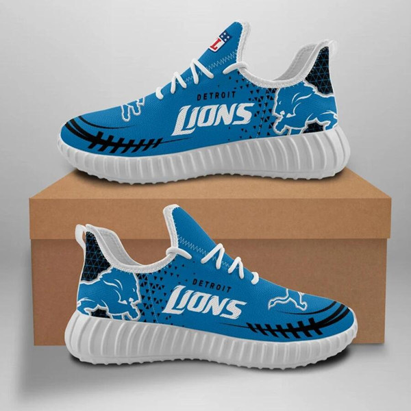 Men's NFL Detroit Lions Lightweight Running Shoes 001