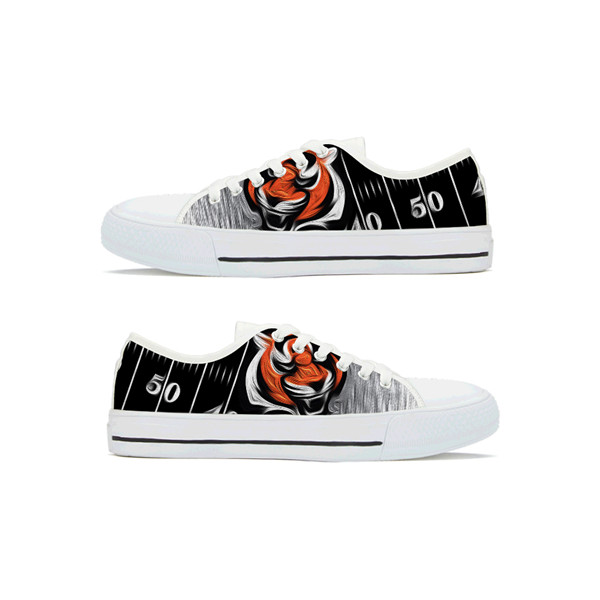 Women's NFL Cincinnati Bengals Lightweight Running Shoes 011