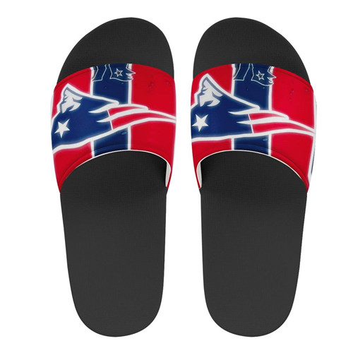 Men's New England Patriots Flip Flops 001