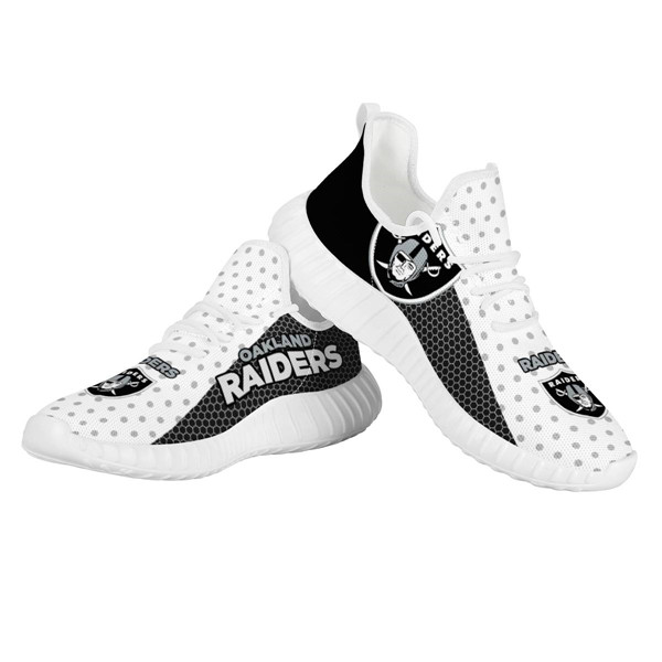 Women's NFL Las Vegas Raiders Lightweight Running Shoes 005