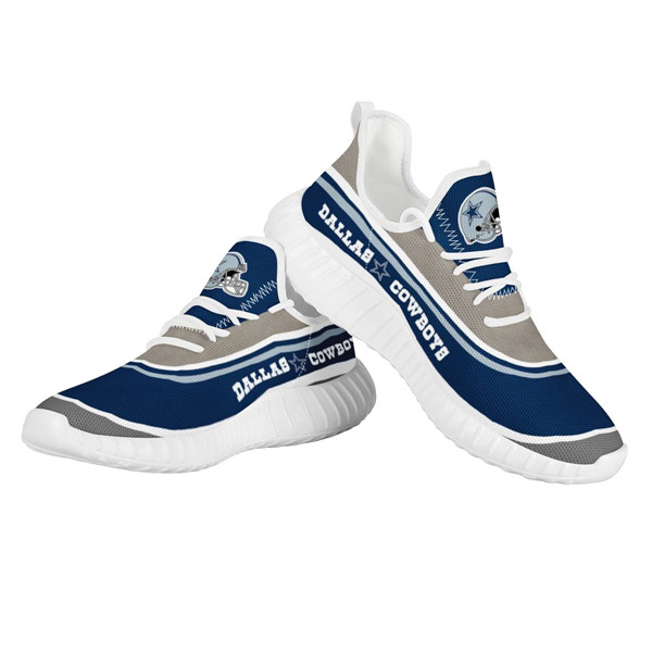 Men's NFL Dallas Cowboys Lightweight Running Shoes 021 - Click Image to Close