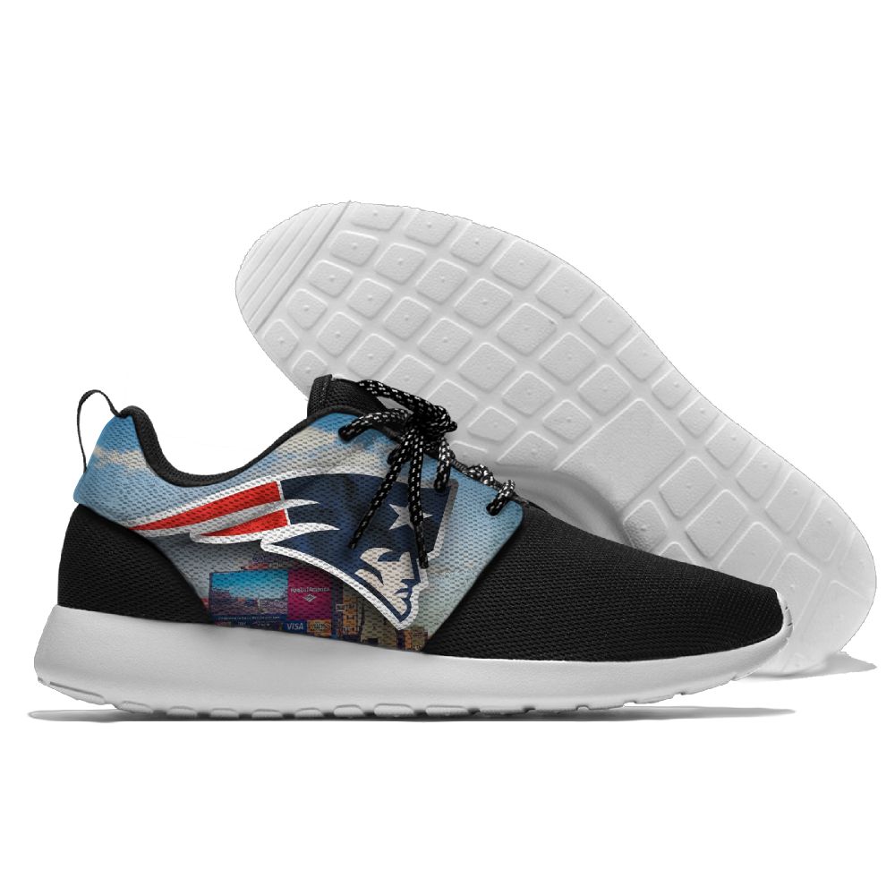 Women's NFL New England Patriots Roshe Style Lightweight Running Shoes 005 - Click Image to Close