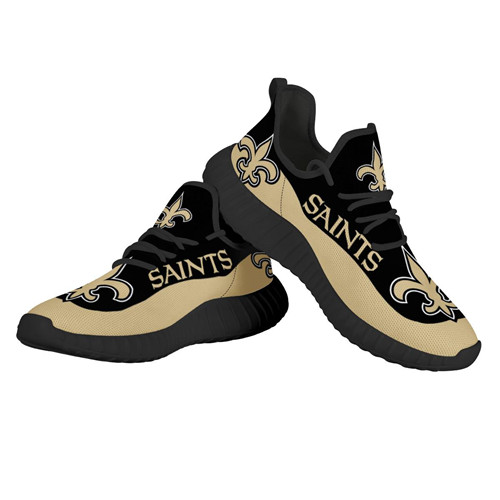 Women's NFL New Orleans Saints Lightweight Running Shoes 001 - Click Image to Close