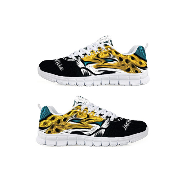 Women's NFL Jacksonville Jaguars Lightweight Running Shoes 005