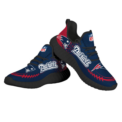 Women's NFL New England Patriots Lightweight Running Shoes 001