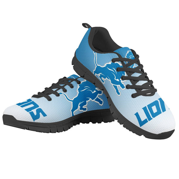 Men's NFL Detroit Lions Lightweight Running Shoes 007 - Click Image to Close