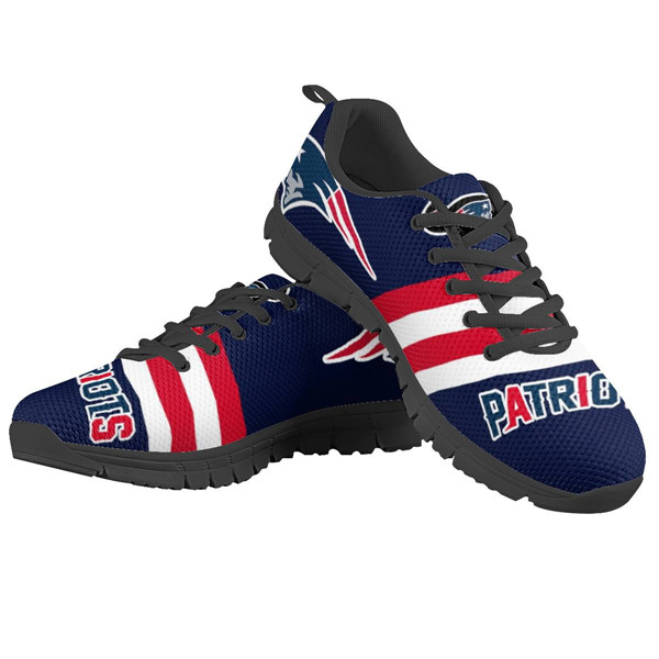 Women's NFL New England Patriots Lightweight Running Shoes 005 - Click Image to Close