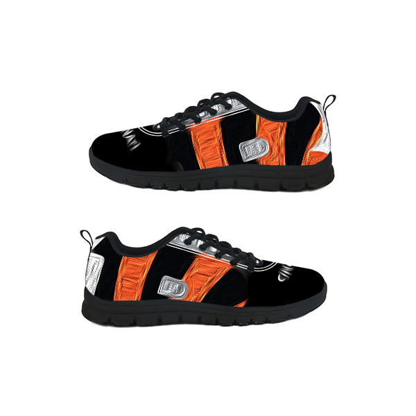 Men's NFL Cincinnati Bengals Lightweight Running Shoes 005