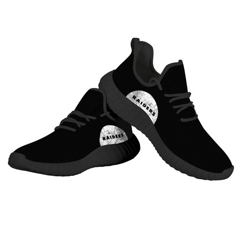 Women's NFL Las Vegas Raiders Lightweight Running Shoes 001 - Click Image to Close