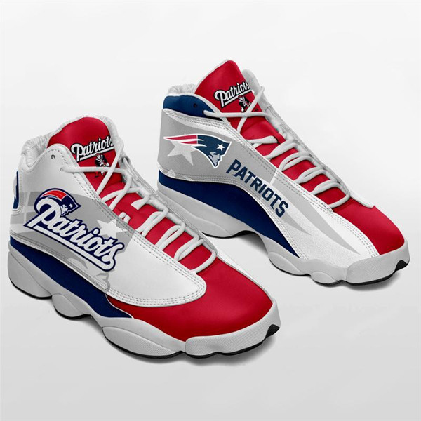 Men's New England Patriots Limited Edition JD13 Sneakers 004