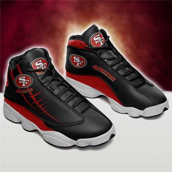 Women's San Francisco 49ers Limited Edition JD13 Sneakers 007