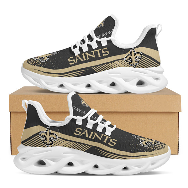 Men's New Orleans Saints Flex Control Sneakers 010 - Click Image to Close