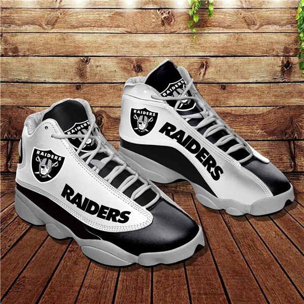 Women's Las Vegas Raiders Limited Edition JD13 Sneakers 011