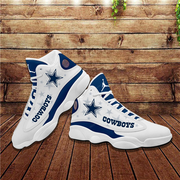 Women's Dallas Cowboys Limited Edition JD13 Sneakers 009