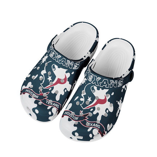 Women's Houston Texans Bayaband Clog Shoes 003