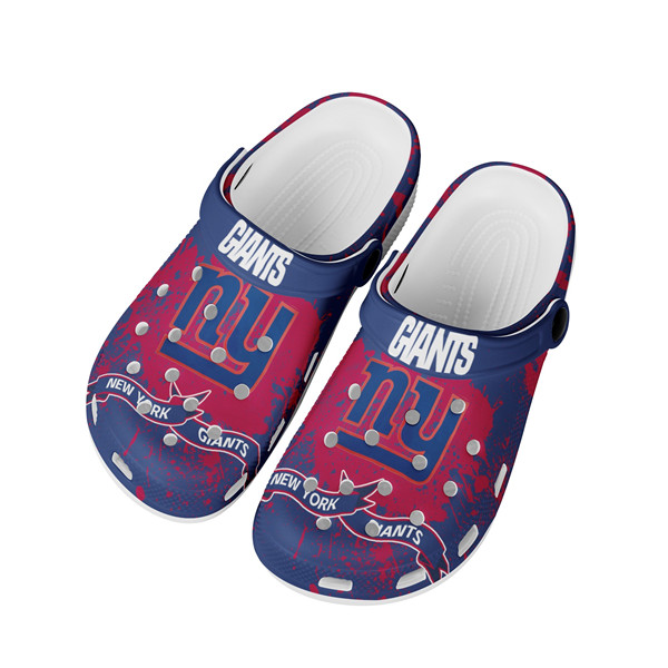 Men's New York Giants Bayaband Clog Shoes 002