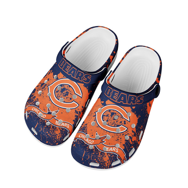 Women's Chicago Bears Bayaband Clog Shoes 002