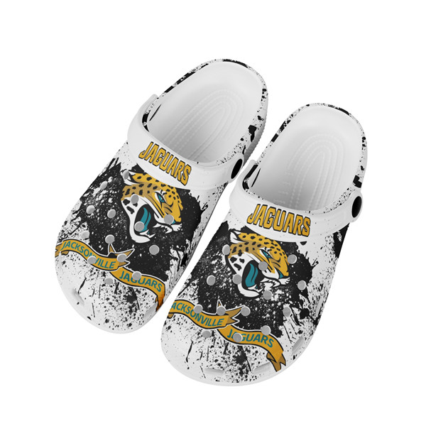 Men's Jacksonville Jaguars Bayaband Clog Shoes 002